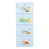 Tủ nhựa LUCKY 4 tầng - Nội Ngoại Thất Inox Nhựa - Qui Phúc - quiphuc.com