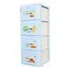 Tủ nhựa LUCKY 4 tầng - Nội Ngoại Thất Inox Nhựa - Qui Phúc - quiphuc.com