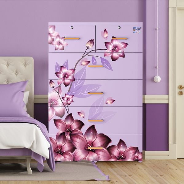 Tủ nhựa DELI MAX 5 tầng - Nội Ngoại Thất Inox Nhựa - Qui Phúc - quiphuc.com