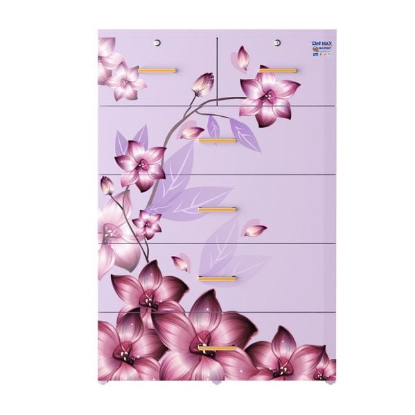 Tủ nhựa DELI MAX 5 tầng - Nội Ngoại Thất Inox Nhựa - Qui Phúc - quiphuc.com