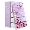 Tủ nhựa DELI MAX 5 tầng - Nội Ngoại Thất Inox Nhựa - Qui Phúc - quiphuc.com