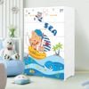 Tủ nhựa DELI MAX 5 tầng - Nội Ngoại Thất Inox Nhựa - Qui Phúc - quiphuc.com