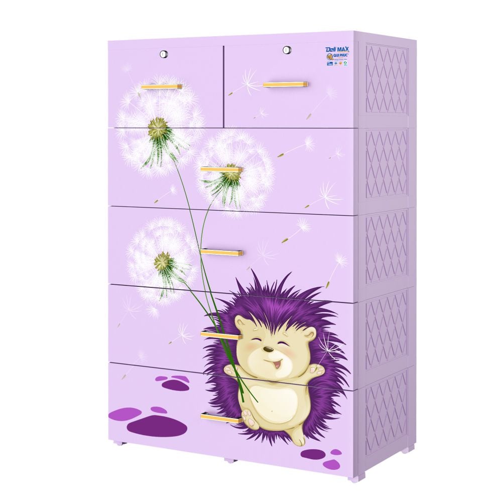  Tủ nhựa DELI MAX 5 tầng 