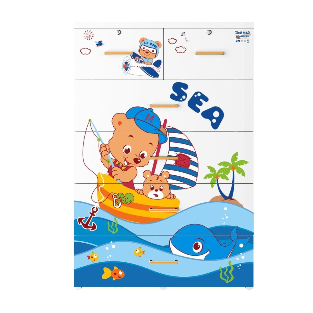  Tủ nhựa DELI MAX 5 tầng 