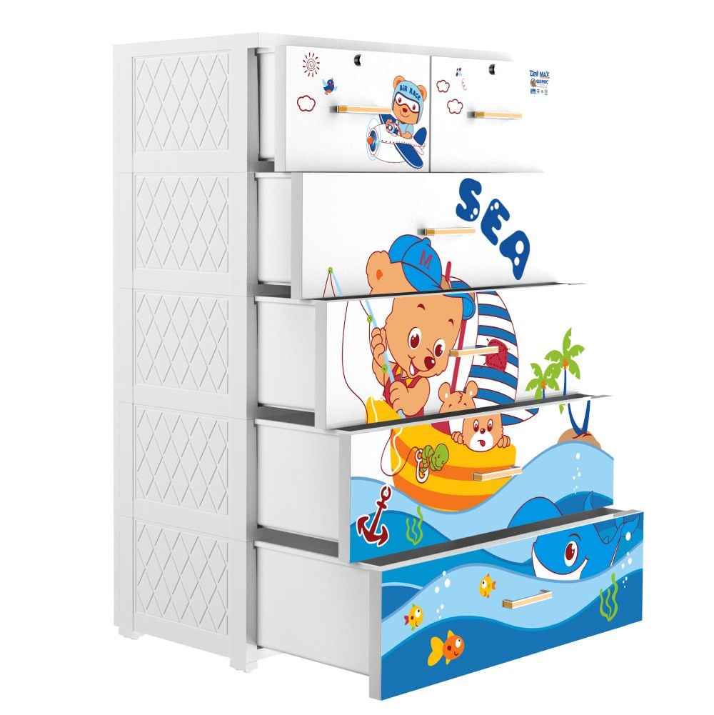  Tủ nhựa DELI MAX 5 tầng 