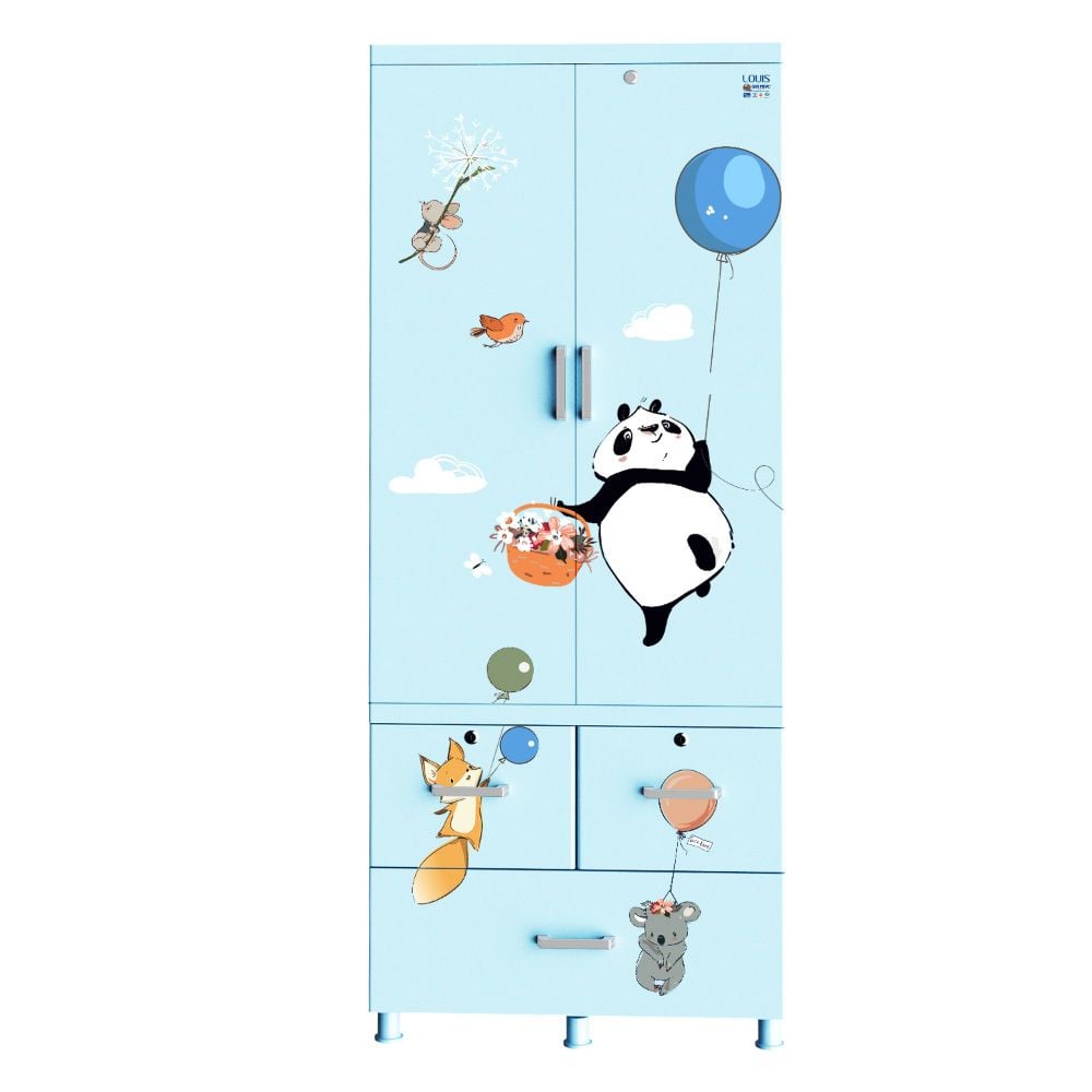  Tủ nhựa LOUIS 2 tầng 