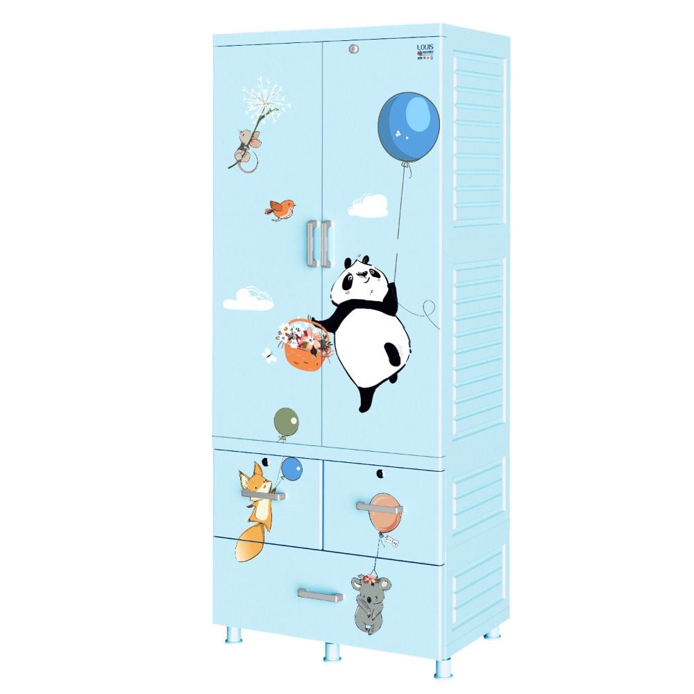  Tủ nhựa LOUIS 2 tầng 