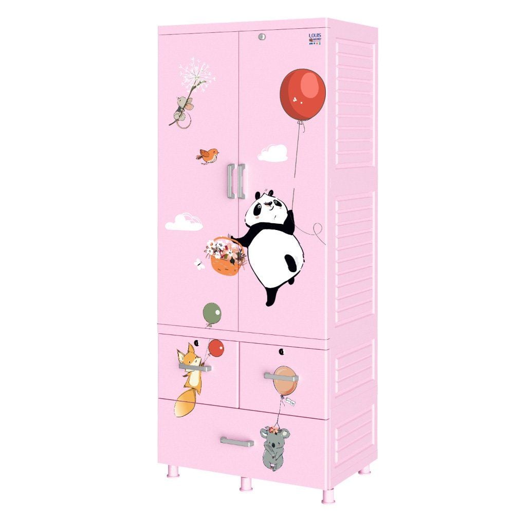  Tủ nhựa LOUIS 2 tầng 