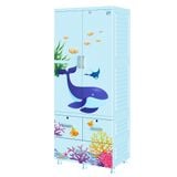  Tủ nhựa LOUIS 2 tầng 