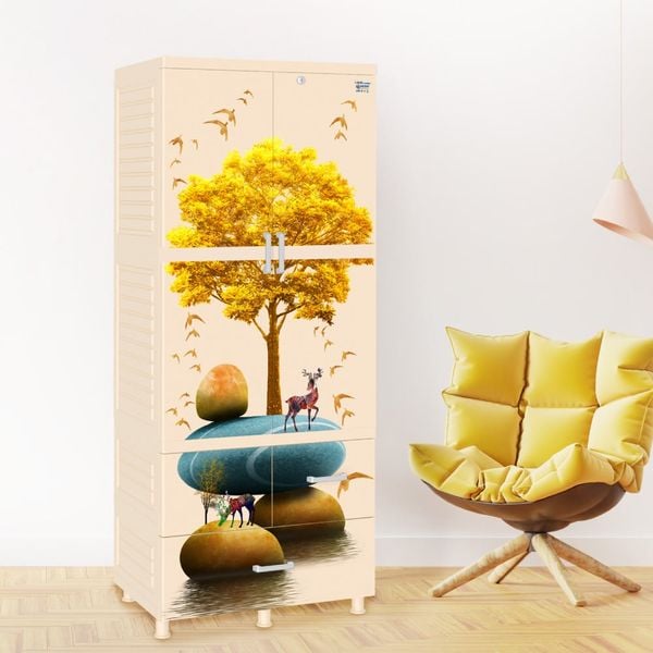 Tủ nhựa LOUIS 2 tầng