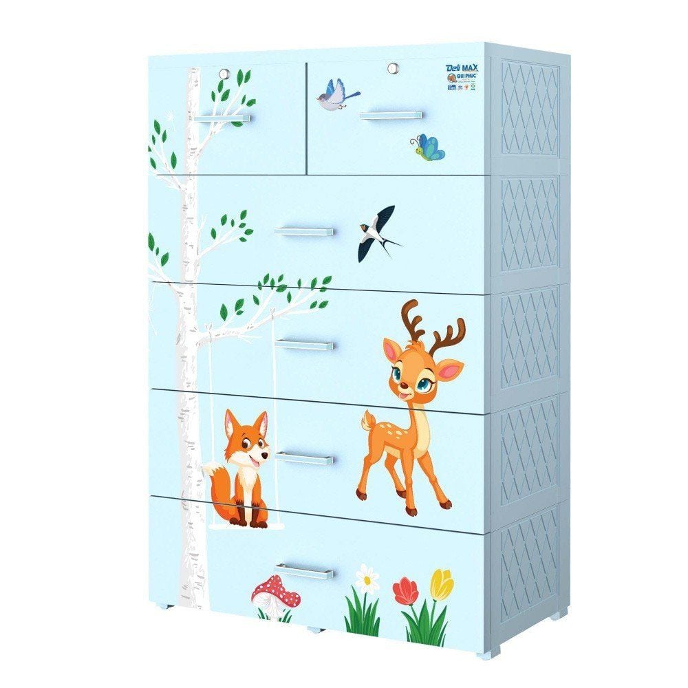  Tủ nhựa DELI MAX 5 tầng 