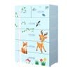 Tủ nhựa DELI MAX 5 tầng - Nội Ngoại Thất Inox Nhựa - Qui Phúc - quiphuc.com
