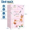 Tủ nhựa DELI MAX 5 tầng - Nội Ngoại Thất Inox Nhựa - Qui Phúc - quiphuc.com