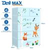 Tủ nhựa DELI MAX 5 tầng - Nội Ngoại Thất Inox Nhựa - Qui Phúc - quiphuc.com