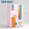 Tủ nhựa DELI MAX 5 tầng - Nội Ngoại Thất Inox Nhựa - Qui Phúc - quiphuc.com