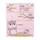  Tủ nhựa DELI MAX 4 tầng 