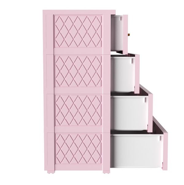 Tủ nhựa DELI MAX 4 tầng - Nội Ngoại Thất Inox Nhựa - Qui Phúc - quiphuc.com