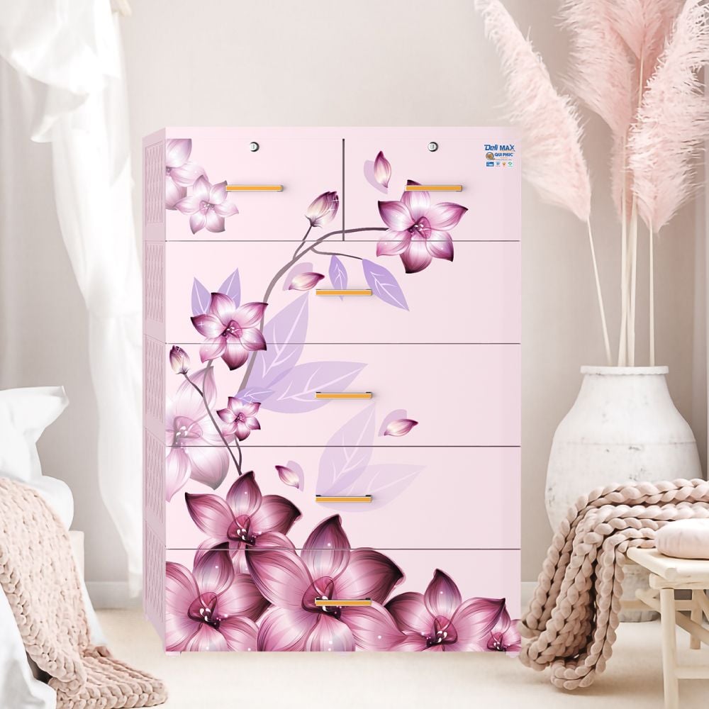  Tủ nhựa DELI MAX 5 tầng 