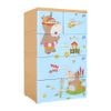 Tủ nhựa KID 4 tầng - Nội Ngoại Thất Inox Nhựa - Qui Phúc - quiphuc.com