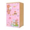 Tủ nhựa KID 4 tầng - Nội Ngoại Thất Inox Nhựa - Qui Phúc - quiphuc.com