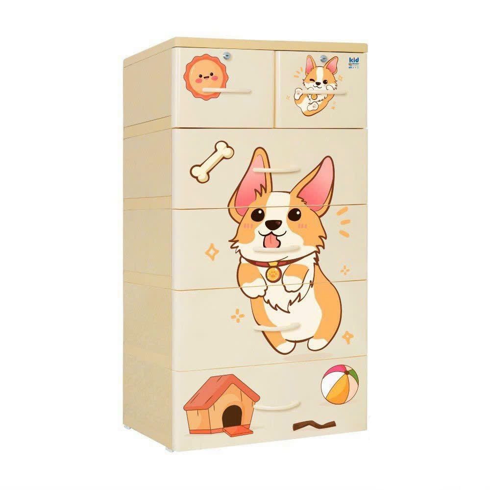  Tủ nhựa KID 5 tầng 