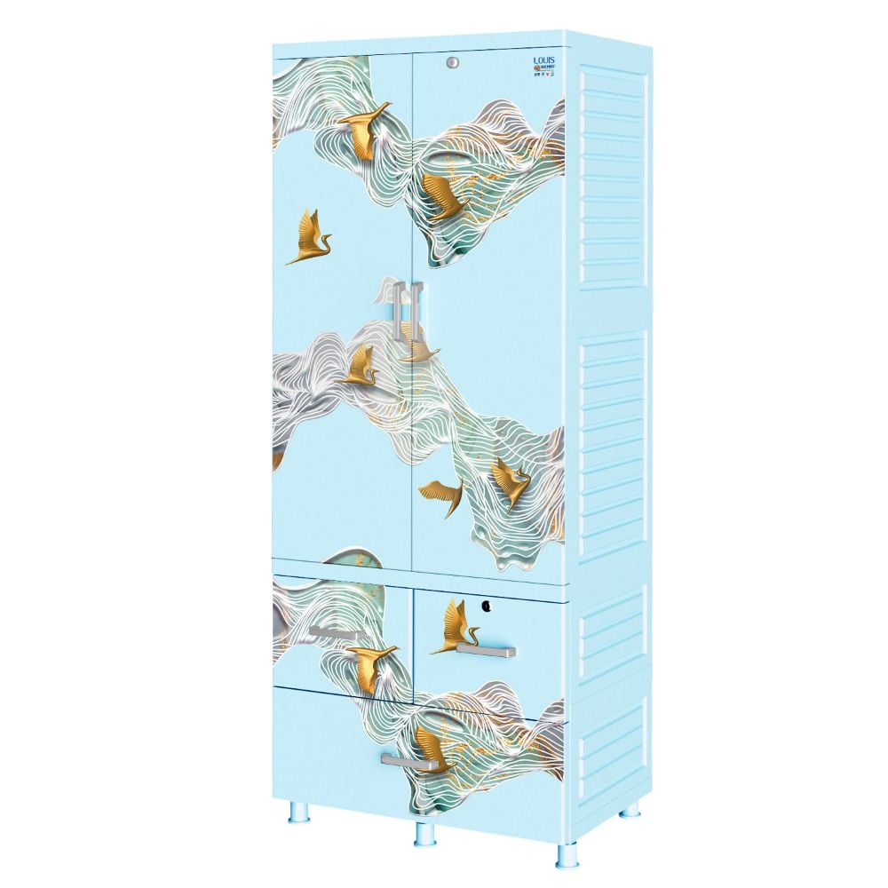  Tủ nhựa LOUIS 2 tầng 