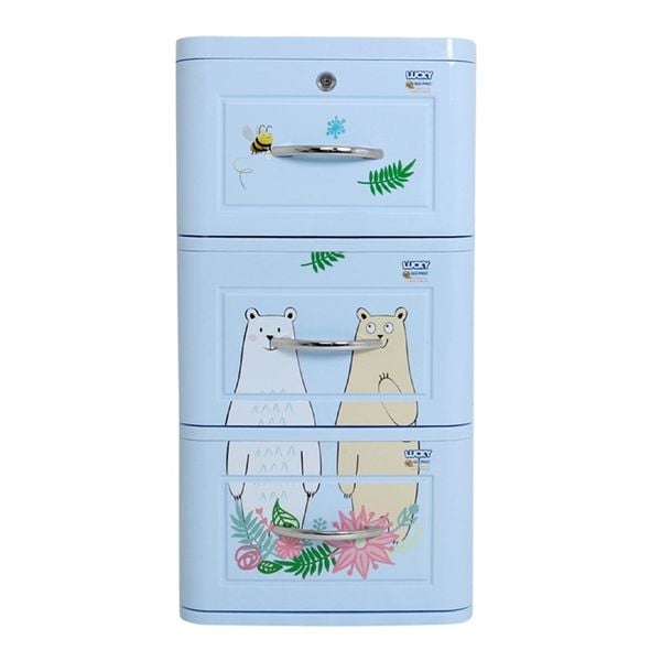 Tủ nhựa LUCKY - Nội Ngoại Thất Inox Nhựa - Qui Phúc - quiphuc.com