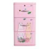  Tủ nhựa LUCKY 3 tầng 