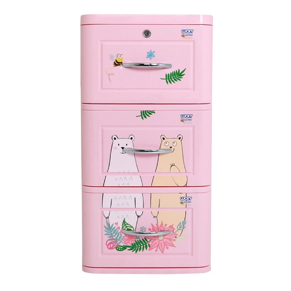  Tủ nhựa LUCKY 3 tầng 
