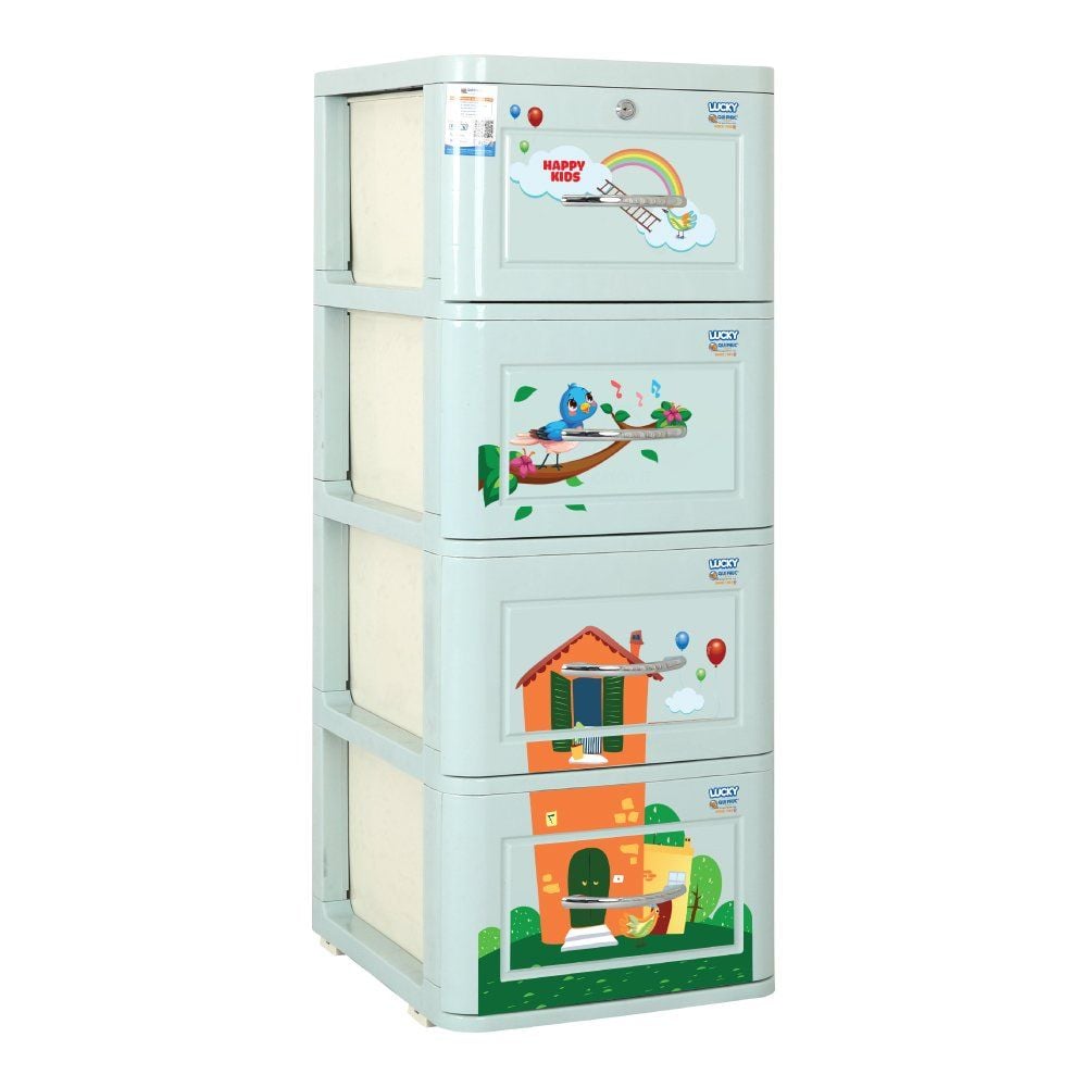  Tủ nhựa LUCKY 4 tầng 