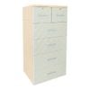 Tủ nhựa PARIS 5 tầng - Nội Ngoại Thất Inox Nhựa - Qui Phúc - quiphuc.com