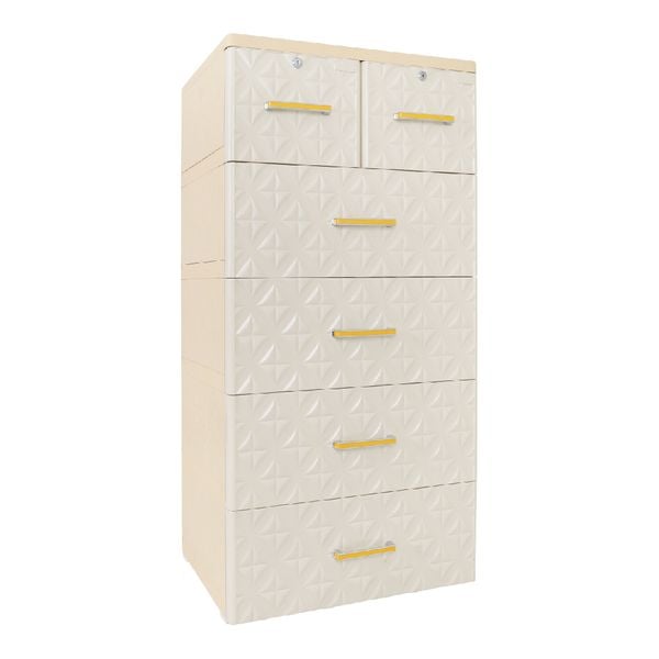 Tủ nhựa PARIS 5 tầng - Nội Ngoại Thất Inox Nhựa - Qui Phúc - quiphuc.com