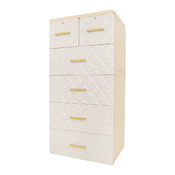 Tủ nhựa PARIS 5 tầng - Nội Ngoại Thất Inox Nhựa - Qui Phúc - quiphuc.com