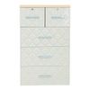 Tủ nhựa PARIS 4 tầng - Nội Ngoại Thất Inox Nhựa - Qui Phúc - quiphuc.com