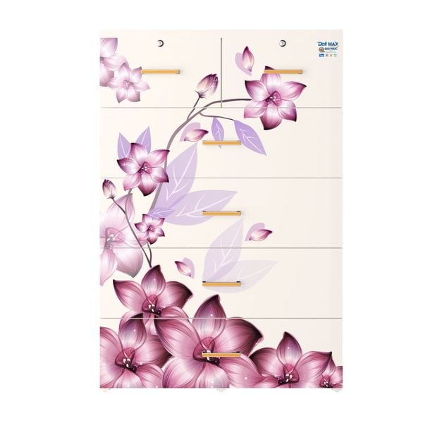 Tủ nhựa DELI MAX 5 tầng - Nội Ngoại Thất Inox Nhựa - Qui Phúc - quiphuc.com