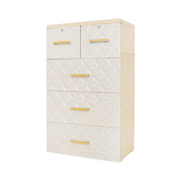 Tủ nhựa PARIS 4 tầng - Nội Ngoại Thất Inox Nhựa - Qui Phúc - quiphuc.com