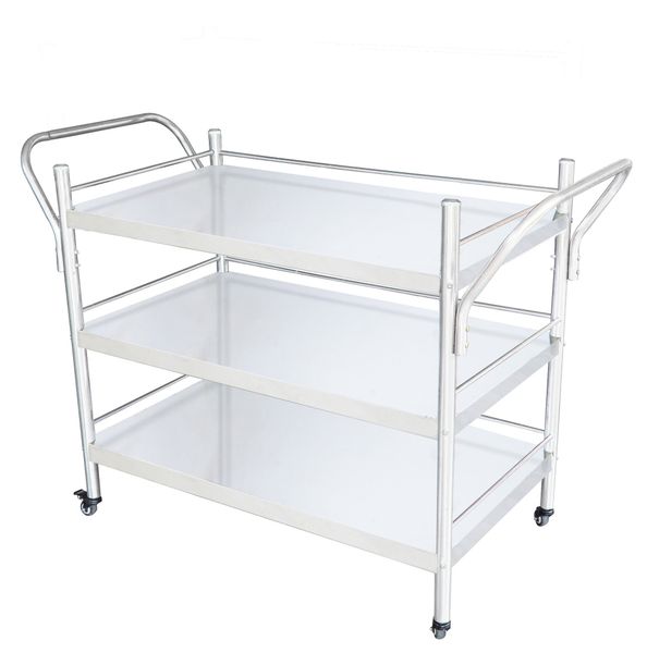 Xe đẩy thức ăn - Nội Ngoại Thất Inox Nhựa - Qui Phúc - quiphuc.com