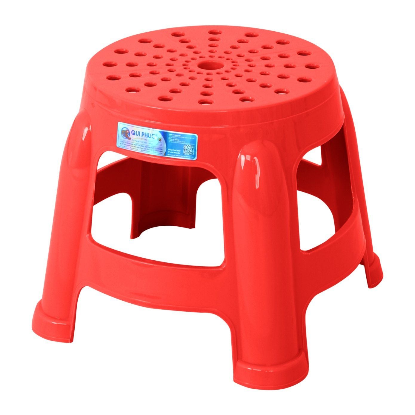  Ghế nhựa lùn tròn - 10 cái 