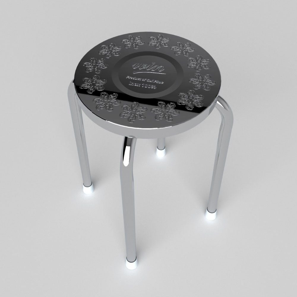  Bộ bàn tròn inox WIN 1m2 10 ghế 