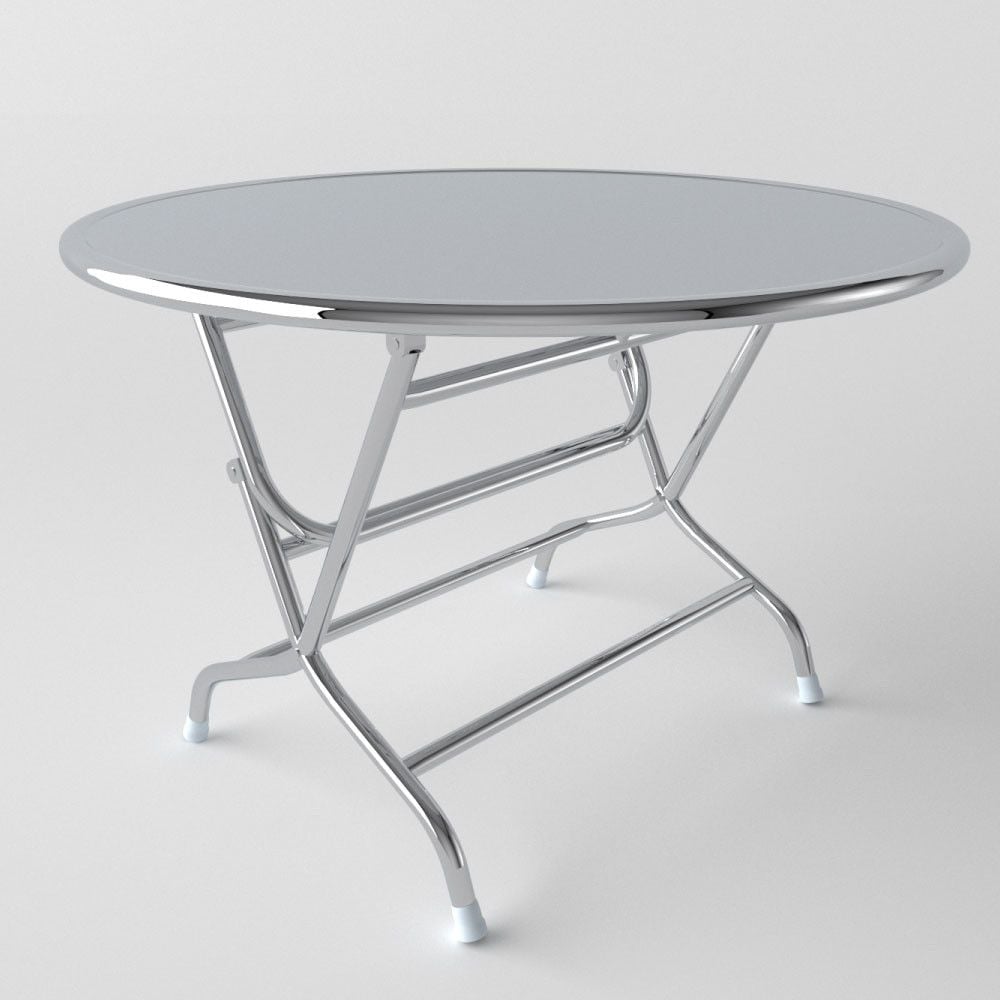  Bộ bàn tròn inox WIN 1m2 10 ghế 