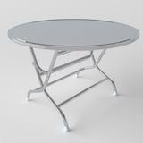  Bộ bàn tròn inox DONA cạnh vuông 1m2 10 ghế 