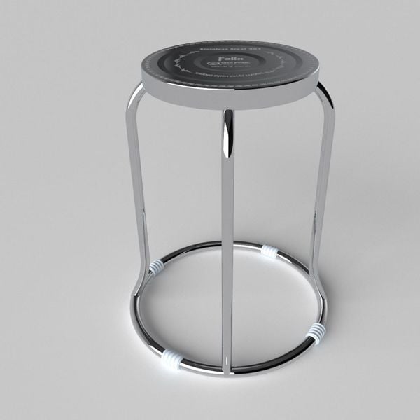 Bộ bàn tròn inox FELIX 1m4 10 ghế - Nội Ngoại Thất Inox Nhựa - Qui Phúc - quiphuc.com