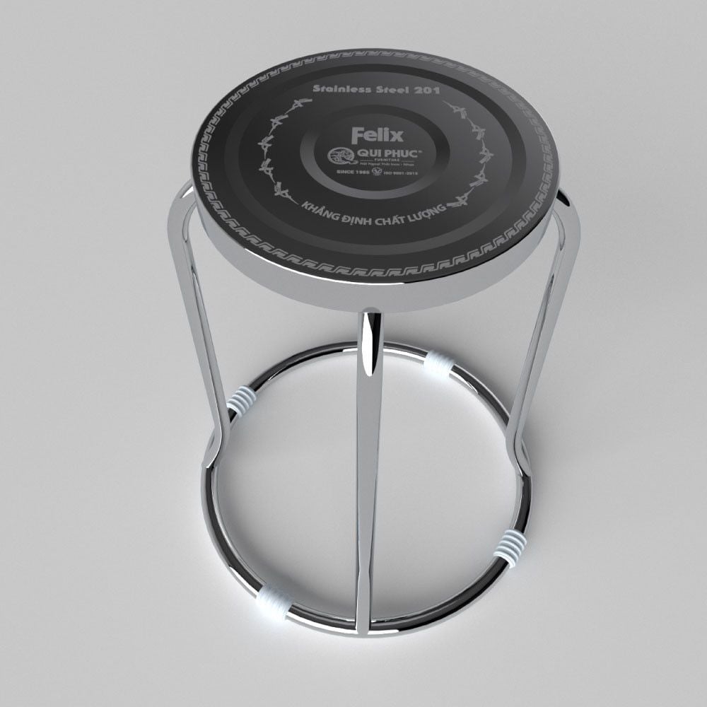  Bộ bàn tròn inox FELIX Limited 1m2 10 ghế 