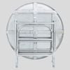 Bộ bàn tròn inox FELIX 1m4 10 ghế - Nội Ngoại Thất Inox Nhựa - Qui Phúc - quiphuc.com