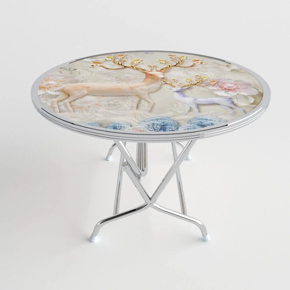  Bộ bàn tròn inox FELIX Limited 1m2 10 ghế 