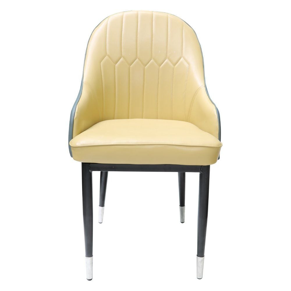  Bộ bàn CERAMIC trắng chân chữ X 6 ghế 