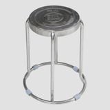  Bộ bàn tròn inox SUPER 1m2 10 ghế đôn 
