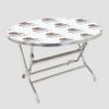 Bộ bàn tròn inox SUPER 1m2 10 ghế đôn - Nội Ngoại Thất Inox Nhựa - Qui Phúc - quiphuc.com