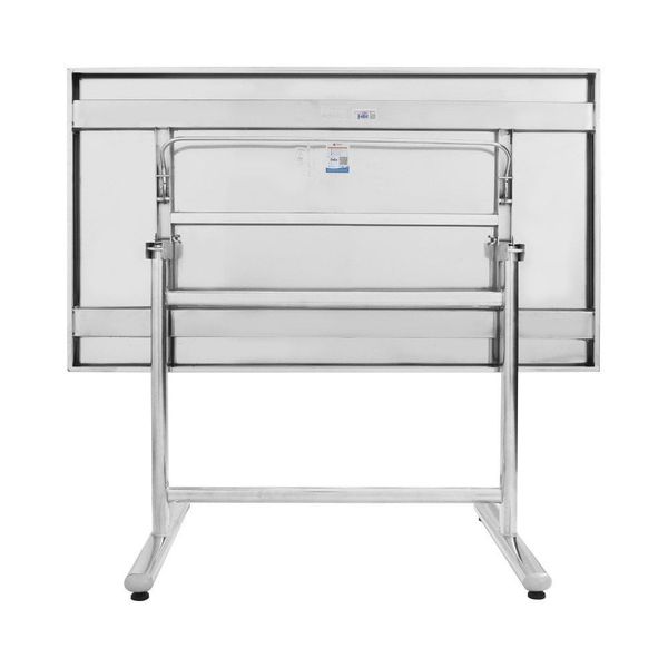Bộ bàn inox chữ nhật FELIX Otis 8 ghế nhựa cao - Nội Ngoại Thất Inox Nhựa - Qui Phúc - quiphuc.com