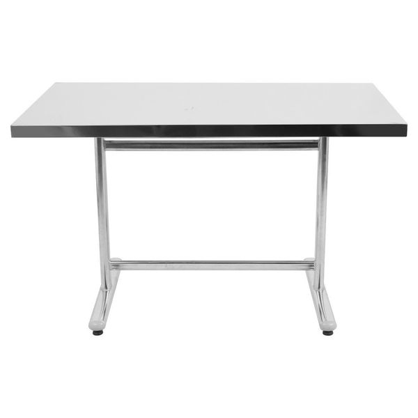 Bộ bàn inox chữ nhật FELIX Otis 8 ghế nhựa cao - Nội Ngoại Thất Inox Nhựa - Qui Phúc - quiphuc.com